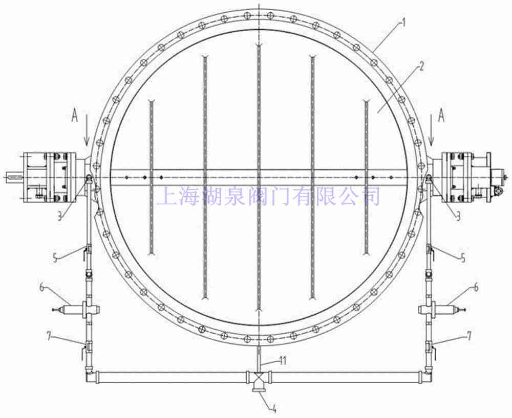 高溫通風(fēng)蝶閥D341H、D341W