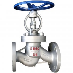 截止閥J41H-25\DN50介質(zhì)為高溫蒸汽及水，溫